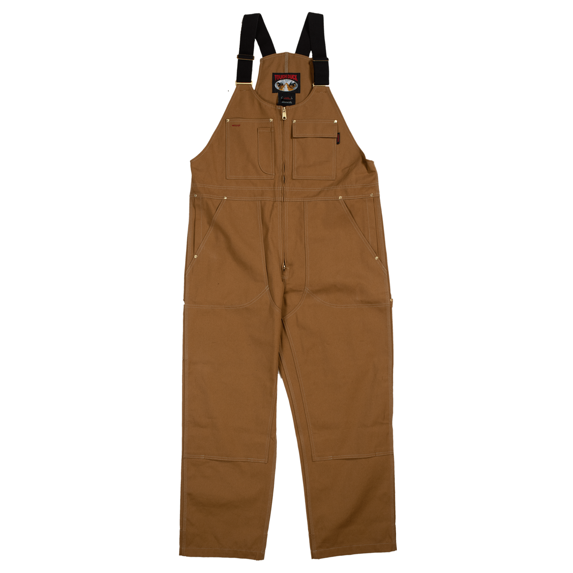 Work & Casual Wear-Tough Duck - Deluxe Unlined Bib Overall