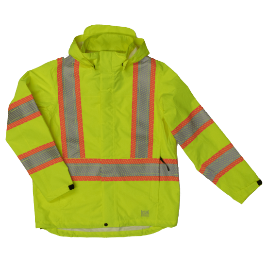 Picture of Tough Duck - Packable Safety Rain Jacket