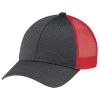 Picture of AJM - 4H647M - Polyester Heather / Soft Polyester Mesh Cap
