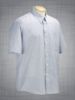 Picture of Forsyth - C112A - Men's Short Sleeve Classic Striped Oxford Shirt