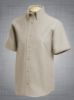 Picture of Forsyth - C118 - Ladies Short Sleeve Houndstooth Oxford Shrit
