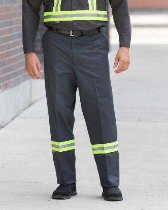 Picture of Premium Uniforms - 3000RF - Polycotton Work Pant with 2" Reflective Tape