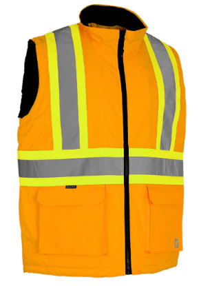 Picture of Forcefield - 022-TVW8SHOR - Safety Vest with Sherpa Lining