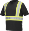 Picture of Forcefield - Hi Vis Crew Neck Short Sleeve Safety Tee Shirt with Chest Pocket