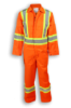 Picture of Big K Clothing - BK-1701-ORG - Hi-Vis Traffic Safety Coverall