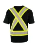 Picture of Forcefield - Hi Vis Crew Neck Short Sleeve Safety Tee Shirt with Chest Pocket