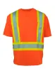 Picture of Forcefield - Hi Vis Crew Neck Short Sleeve Safety Tee Shirt with Chest Pocket