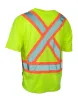 Picture of Forcefield - Hi Vis Crew Neck Short Sleeve Safety Tee Shirt with Chest Pocket