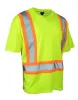 Picture of Forcefield - Hi Vis Crew Neck Short Sleeve Safety Tee Shirt with Chest Pocket