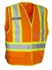 Picture of Hi Vis Traffic Safety Vest 5-Point Tear-Away, Tricot Polyester