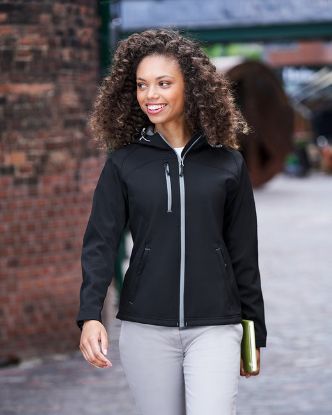 Picture of North End Ladies Prospect 2 Layer Fleece Bonded Soft Shell Jacket - copy