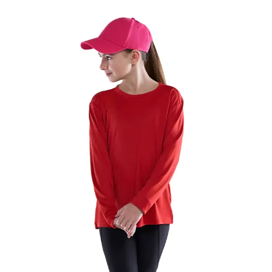Picture of CX2 - Shore - Youth Performance Long Sleeve Crewneck T-Shirt