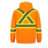 Picture of CX2 Hi-Vis - Infinity - Hi-Vis Full Zip Hooded Sweatshirt w/ Detachable Hood