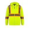 Picture of CX2 Hi-Vis - Infinity - Hi-Vis Full Zip Hooded Sweatshirt w/ Detachable Hood