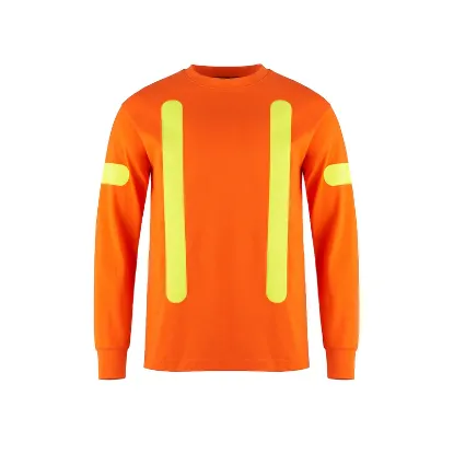 Picture of CX2 Workwear - Citadel - Adult Cotton Long Sleeve Safety T-Shirt
