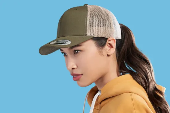 Picture of Yupoong - YP Classics 2-Tone Snap Back Trucker Cap