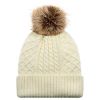 Picture of AJM - 1E140L - Acrylic Cuff Toque w/ Faux Fur Pom Pom