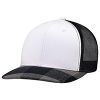 Picture of AJM - 8M015M - Flannel Pattern - Polycotton / Polyester Mesh Cap