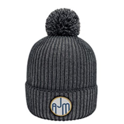 Picture of AJM - 9H267M -  Acrylic Cuff Toque with Flat Seams
