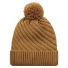 Picture of AJM - 9J210M - Acrylic Cuff Toque (w/ Pompom)