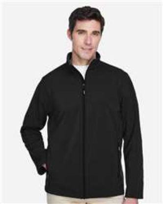 Picture of Core 365 - Mens Cruise Two-Layer Fleece Bonded Soft Shell Jacket