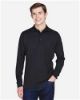 Picture of Core 365 - Mens Pinnacle Performance Long Sleeve Pique Polo (With pocket)