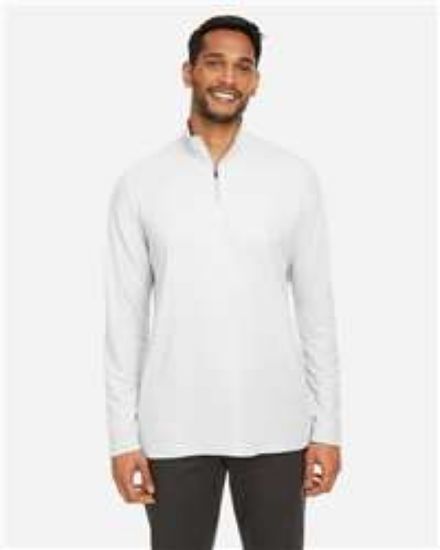 Picture of Core 365 - Mens Fusion ChromaSoft™ Pique Quarter-Zip Pullover