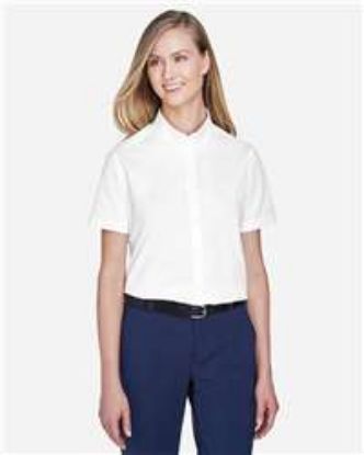 Picture of Core 365 - Women's Optimum Short Sleeve Twill Shirt