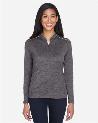 Picture of Core 365 - Women's Kinetic Performance Quarter-Zip Pullover