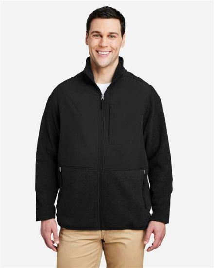 Picture of Core 365 - Mens Journey Summit Hybrid Full-Zip