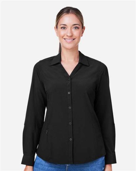 Picture of Core 365 - Women's Ultra UVP® Marina Long Sleeve Shirt