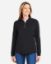 Picture of Core 365 - Womens Market Snag Protect Mesh Colorblock Quarter-Zip Pullover
