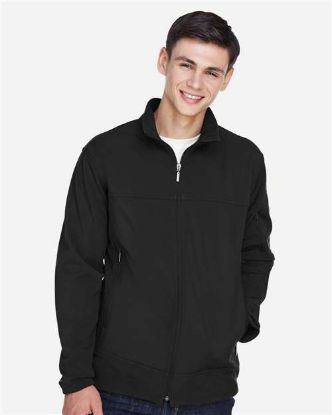 Picture of North End - Mens Three Layer Fleece Performance Soft Shell Jacket