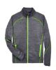 Picture of North End - Mens Flux Mélange Bonded Fleece Jacket