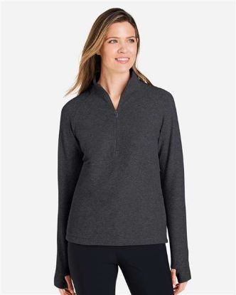 Picture of North End - Women's Spirit Textured Quarter-Zip Pullover