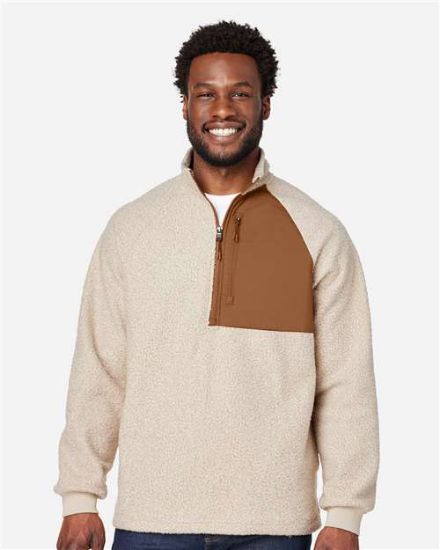 Picture of North End - Mens Aura Sweater Fleece Quarter-Zip Pullover