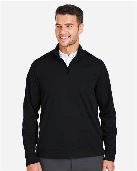 Picture of North End - Mens Express Tech Performance Pique Quarter-Zip Pullover 