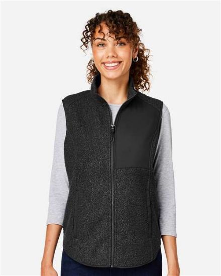 Picture of North End - Women's Aura Sweater Fleece Vest