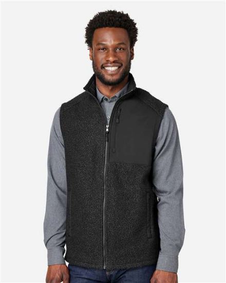 Picture of North End - Mens Aura Sweater Fleece Vest