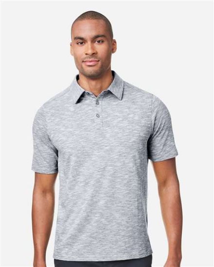 Picture of North End - Mens Eclipse Jacquard Polo