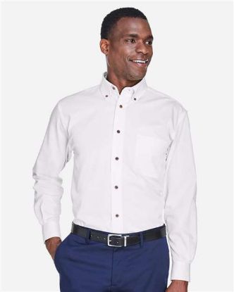 Picture of Harriton - Mens Easy Blend™ Twill Shirt