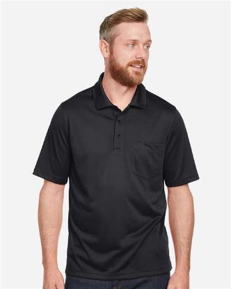 Picture of Harriton - Mens Advantage Snag Protection Plus IL Pocket Polo