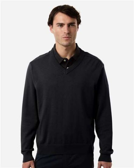 Picture of Devon & Jones - Mens New Classics V-Neck Sweater