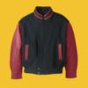 Picture of Genuine Sportswear - Graduate - Melton and Leather Jacket