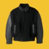 Picture of Genuine Sportswear - Graduate - Melton and Leather Jacket