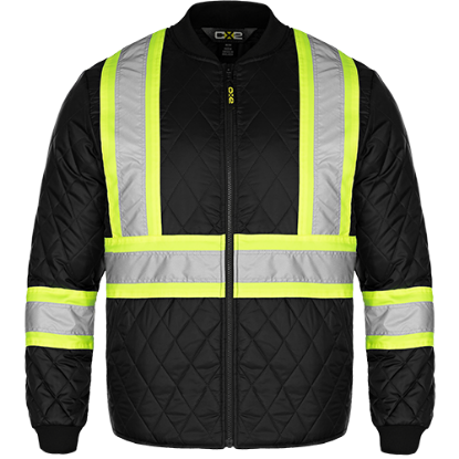 Picture of CX2 Workwear - Patch - Hi-Viz Quilted Jacket