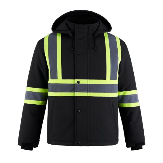 Picture of CX2 Workwear - Freightliner - Hi-Viz Insulated Softshell Jacket