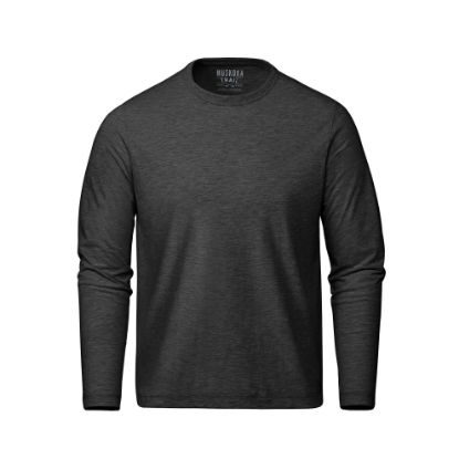 Picture of Muskoka Trail - Riverside - Cotton-Poly Long Sleeve Crewneck T-Shirt