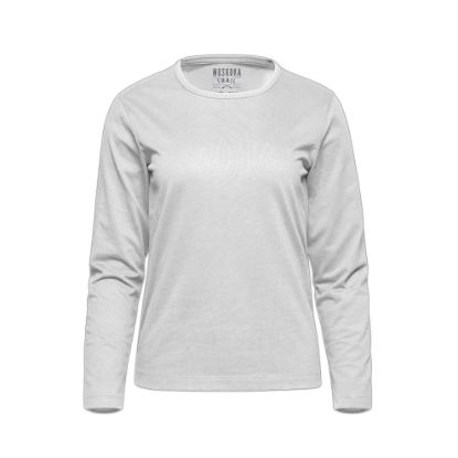 Picture of Muskoka Trail - Riverside - Ladies Cotton-Poly Long Sleeve Crewneck T-Shirt 