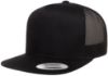 Picture of Yupoong - YP Classics 5 Panel Flat Peak Snap Back Trucker Cap